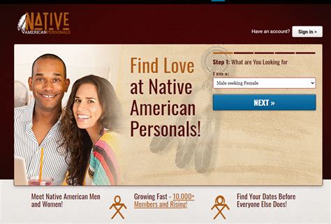Free native american dating sites